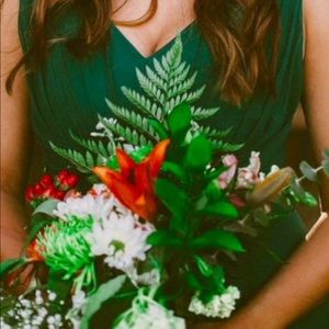 Weddington Way green bridesmaids dress